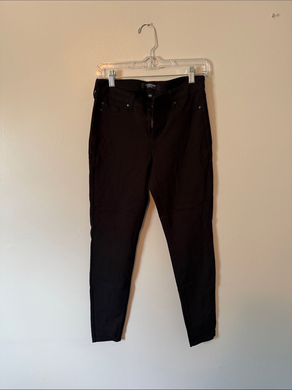 Liverpool Black High-Rise Skinny Jeans